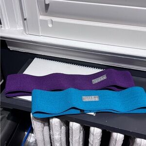 💪✨ Gaiam Restore Resistance Bands — Set of 2 (Teal & Purple) ✨💪